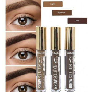 Gel de cejas ruby rose brown solution