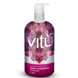 crema hidratante vitu mora y almendras litro